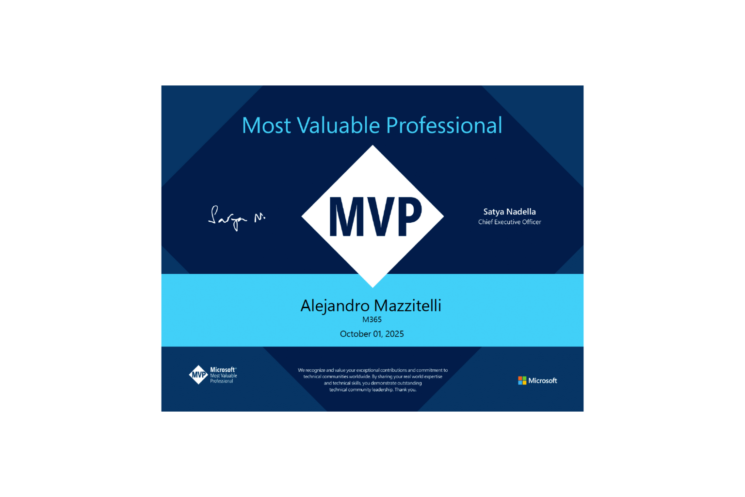 Soy Microsoft MVP Otra Vez!