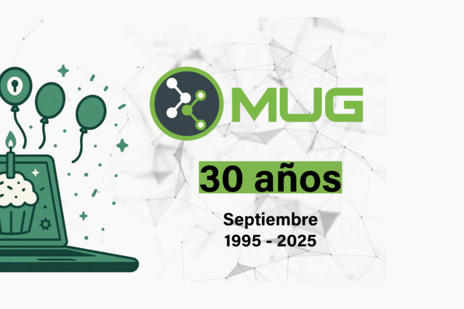 Evento por los 30 años del MUG